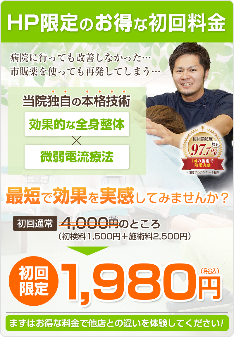 整体初回価格：1,980円